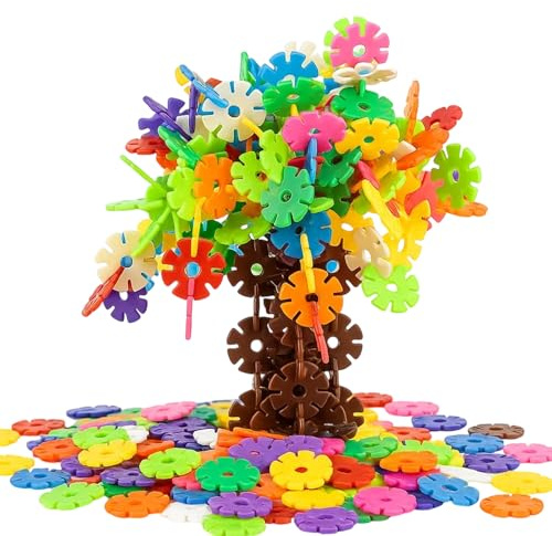 CJAPGJW 500 Steckblumen, Steckspiel für Kinder ab 3 Jahre, Kreatives Lernspielzeug mit 3 cm Durchmesser, Ideal für DIY Projekte und Vorschulbildung, Geeignet für Bildungsspiele