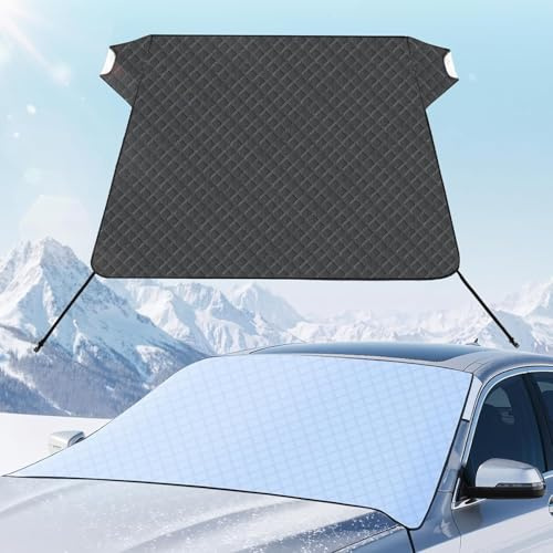 MEDZUK Frontscheibenabdeckung Winter Kompatibel mit Mercedes Benz V-Klasse Vito W447 2014-2024 Auto Windschutzscheiben Abdeckung Ultra-Dick Sonnenschutz Anti Sonne, Staub, Schnee, EIS