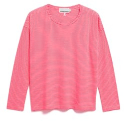 ARMEDANGELS Damen Longsleeve aus Bio-Baumwolle XIANAA Stripes Loose Fit