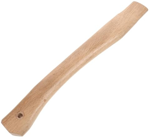 PERSELOSO Pick Fitting Axe Handle and Replacement Wooden Accessory Wood with Khaki Sturdy Shaft Grip for Gardening and Lawn Care Tools