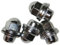 FEILIDAPARTS Zhuliangqiang Wheel Lug Nuts Set Of 4 compatible with Mitsubishi, Dodge, Chrysler