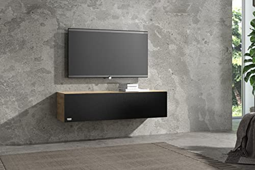Wuun® TV-Lowboard Somero I 100cm bis 360cm I TV-Schrank & Hängeschrank für Wohnzimmer I Verschiedene Varianten