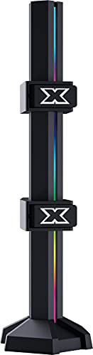 Support Vertical Xigmatek Atlas RGB pour 2X Cartes Graphiques (Noir)
