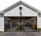 LIAMST Garagengittertür für Doppelgaragentore 4,6 x 2,4 m, verstärktes Fiberglastür, stärkere 3000 g (3 kg), energiestarke Magnete, freihändig magnetische Fliegengittertür