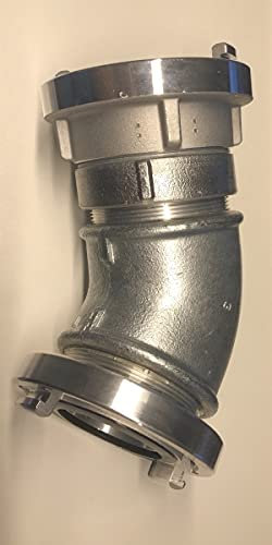 Rohrbogen 45° Storzkupplung Storz B 3 Bogen Krümmer ALU/Temperguss