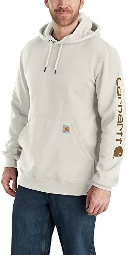 Carhartt Herren Sleeve Logo Hooded Sweatshirt Kapuzenpullover, Malt, XXL