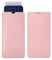 Keyboard Bag for Logitech K380, PU Leather Carrying Storage Bag, Reusable Keyboard Sleeve Skin, Travel Bag Case, Protection Pouch (light pink)