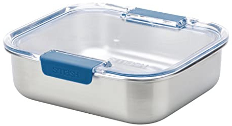 Smash Blue Stainless Steel Lunch Box
