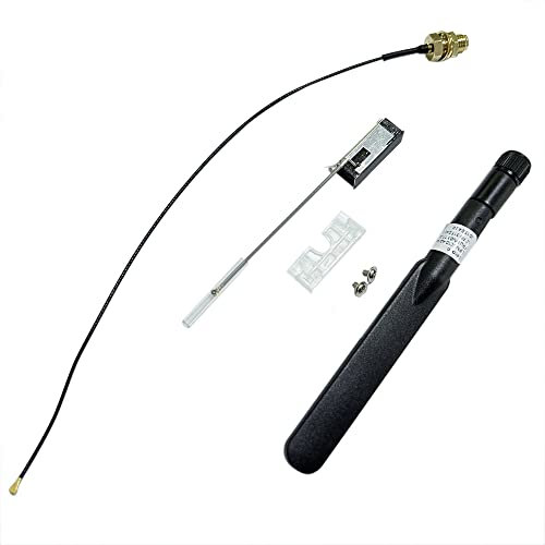 GinTai Laptop für Lenovo E50-05 ThinkCentre M600, M700, M715q 1st/M715q 2nd Gen, M900, M900x 00XJ019 LCD WiFi Wireless Antennenkabel Kit