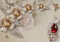 wandmotiv24 Fototapete 3D Blumen Diamanten Pfau Edelsteine, 300 x 210 cm - selbstklebende Strukturtapete, Wanddeko, Wandbild, Wandtapete, Abstrakt Blüten M6092