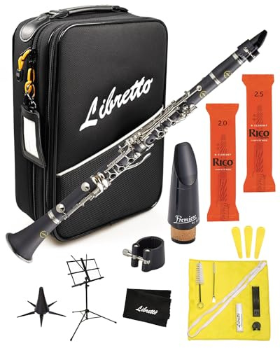 Libretto Bb Clarinet Set for Beginner and Intermediate Players