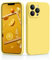 CALOOP Slim-Fit for iPhone 13 Pro Max Case,Sturdy Shockproof Hard Frame Cover with Anti-Scratch Microfiber Lining,Skin Soft Liquid Silicone,Full Protection for Screen and Camera Lens(Lemon Yellow)