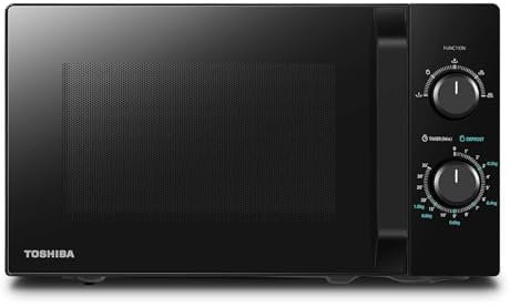 Micro-ondes pose libre - TOSHIBA - MW2-MM20P(BK) - Noir - 20L - 800W