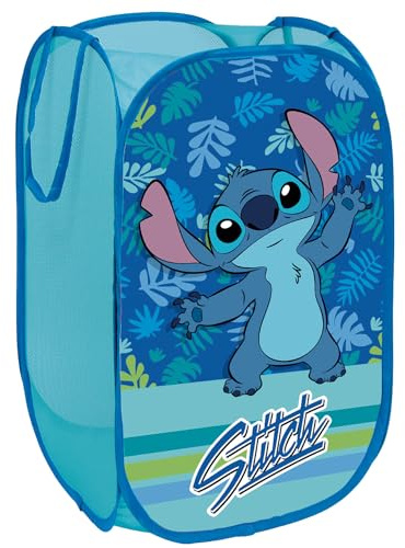 ARDITEX WD16142 Aufbewahrungsbehälter aus Stoff, rechteckig, 36 x 36 x 58 cm, Disney-Lilo & Stitch