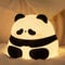 YuanDian Panda Nachtlicht, niedliche Kinderzimmer Lampe, tragbare USB wiederaufladbare Tier Silikon Touch Control Lampe mit Timing-Funktion, für Baby Kinder Erwachsene
