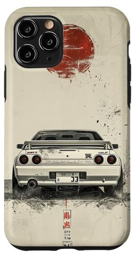 iPhone 11 Pro Vintage Retro JDM Legendary Gt r 32 Skyline Case
