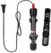 Thermostat für Fischtanks, Aquarium Heizung, Aquarium Heizstab, Thermostat Regelheizer, Temperatur Einstellbare Aquarium Heizer Mit Saugnäpfen, mit Schutzhülle, für Fischtanks und Aquarium (25W)