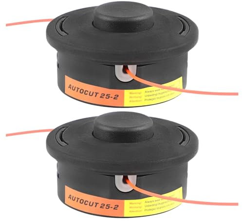 Forever Speed Strimmer Head Autocut 25-2 Fits for Stihl FS55 FS56 FS70 FS80 FS90 FS100 FS110 FS130 FS240 FS250 FR106 10 * 1.0LH 4002 710 2108 Trimmer Head with Strimmer Line 2.4mm 2 Pack