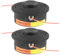 Forever Speed 2 Pezzi Testina per Decespugliatore,Testina per Stihl FS94 FS90R FS94R FS100RX FS110 FS55 FS56 FS55RT FS56R FS70 FS70R FS74 FS76 FS80 FS85 FS80R FS85R FS90