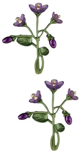VALICLUD 2pièces Broche Décorative Simple Forme De Accessoire Élégant Pour Vêtements Et Occasions Spéciales