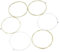 DIKACA Akustikgitarrensaiten-set Bronze 6-teiliges Paket Angenehmes Handgefühl Folk-gitarrensaiten