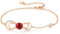 CDE Armband Damen Infinity Herz Geburtsstein Armkette Damen Ziconia Unendlichkeit Armbänder Verstellbare Schmuck Muttertag Geburtstag Weihnachten Valentinstag Geschenke für Frauen (Rosegold-01&07)