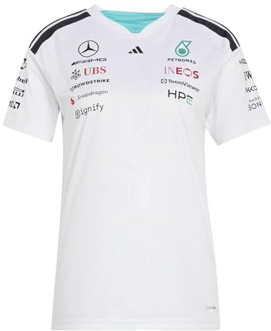 adidas Damen Mercedes - Amg Petronas Formula 1 Team Driver Jersey Short Sleeves