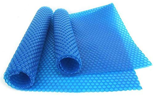 HSIRYAOHD Bâche solaire avec œillets pour couverture de piscine rectangulaire, 400 µm d'épaisseur, couvertures chauffantes à bulles pour piscine hors sol pour piscine hors sol (taille : 3 m x 5 m)
