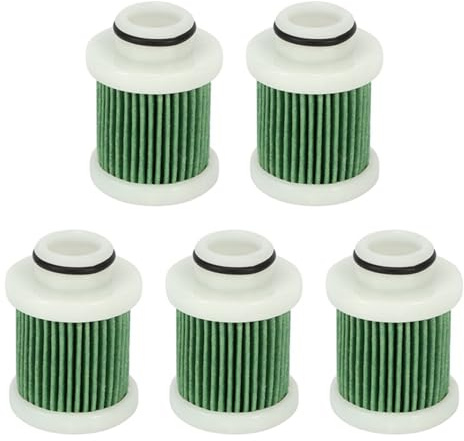 5 pezzi 6D8-WS24A-00 filtro del carburante a 4 tempi for Yamaha 40-115Hp F40A F50 T50 F60 T60-motore a benzina marino fuoribordo