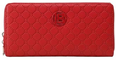 Laura Biagiotti Portafoglio Donna Grande in PU, Con Portamonete e Cerniera Zip Around, Con Scatola Regalo