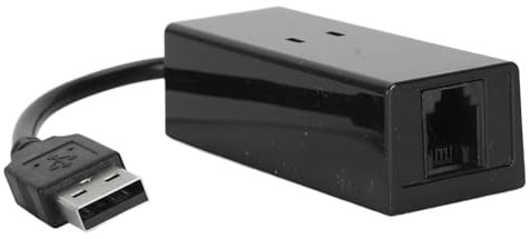 SIXRUN USB 56K Dial Up Modem Dati Fax Plug and Play Affidabile per Computer Portatile Materiale ABS