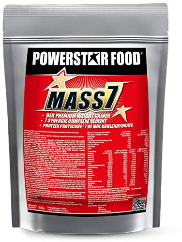 WEIGHT GAINER für MASSEPHASE - 7-stufiges Masseaufbausystem - Kalorienshake für Magermasse, Kraft & schnelleren Muskelaufbau - Zip-Beutel Proteinpulver - MADE IN GERMANY (Vanilla, 1610 g Beutel)