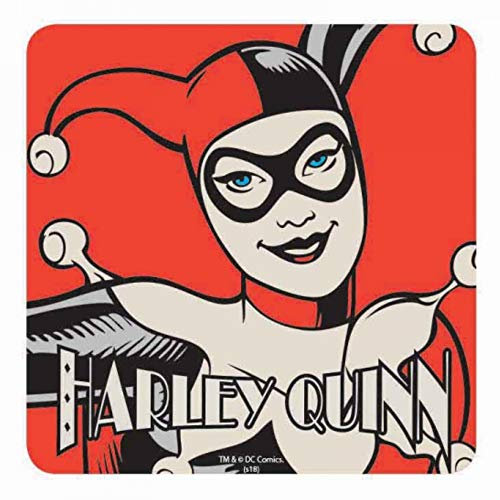 Echte DC Comics Batman Harley Quinn Einzel Untersetzer Getränke Matte Vintage Retro