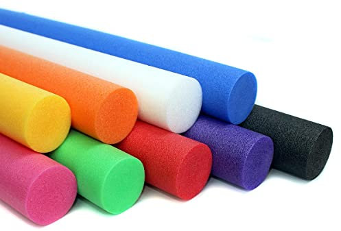 Artikel-Fuchs Schwimmnudel Poolnudel 2er Set 160 cm NMC Comfy Noodle | Farbkombination - schwarz/blau