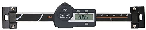 Scala Lineare di Lettura Digitale LCD 100 Mm, Righello in Lega di Alluminio Ad Alta Precisione 0,01 per Tornio Industriale, Staffa di Montaggio e Porta Display Remoto