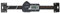 100MM LCD Digital Readout Linear Scale, Aluminum Alloy Ruler High Accurate 0.01 for Industrial Lathe, Mount Bracket & Remote Display Port