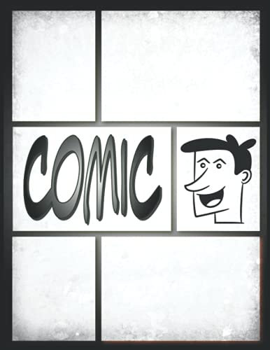 Comic Workshop Zeichnen Lernen Kinder: Zeichnen Sie Ihre Originalcharaktere und schreiben Sie ein einfaches Szenario, um Ihre eigene Comic-Geschichte aus 100 leeren Anime-Vorlagen zu erstellen.