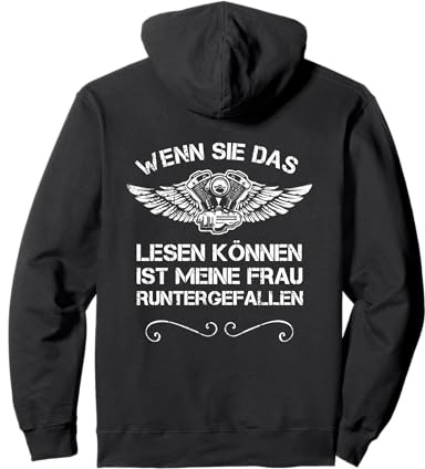 Wenn Sie das lesen können ist meine Frau runtergefallen Pullover Hoodie