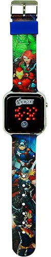 Kids Licensing Avengers LED-Uhr AVG4706