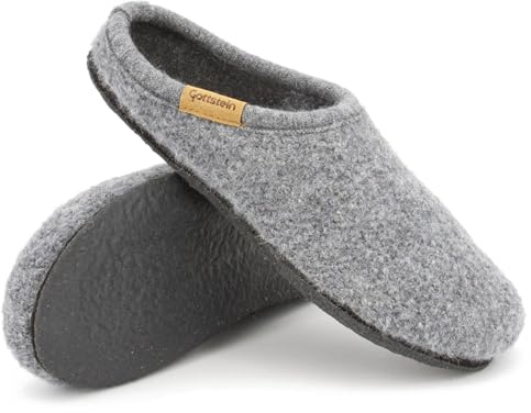 Gottstein Filz-Hausschuh ALP-COMFORT-FE - Damen & Herren Pantoffel aus 100% Schurwolle