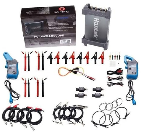 Hantek Hantek6074BE Kit I II III IV 4 Channel Oscilloscope Hantek Automotive USB Oscilloscope 70MHz 1GSa/s Sampling