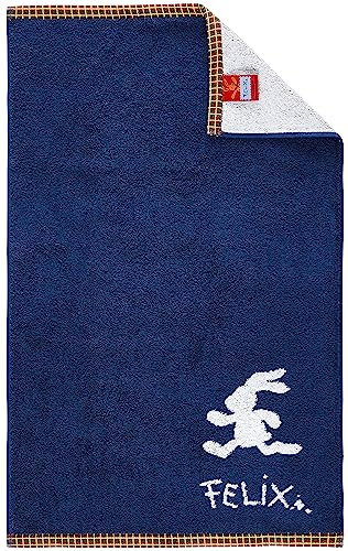 Dyckhoff Kinderfrottierserie 'Hase Felix' Handtuch 50 x 70 cm Blau