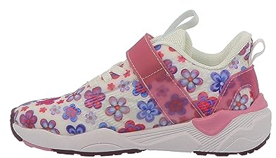 Lurchi Sneaker Leif YK-ID, Farbe:White Rose Flowers, Größe:34