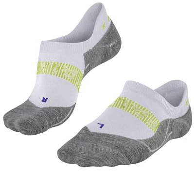 FALKE Herren RU4 Cool Invisible Laufsocken schnelltrocknend atmungsaktives nachhaltiges Funktionsmaterial mittelstarke Polsterung antiblasen Füßlinge kühlend vegan zum Sport Jogging Running 1 Paar