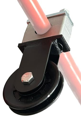 Upgraded Cable Pulley System , LAT Pull Down Machine for Home Gym Equipment, Weight Pulley System for Cable Machine, LAT Pulley System for Strength Training Power Cages, Power Racks (Diameter 30mm)