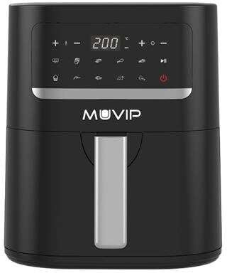 Muvip Freidoras de la Marca Modelo Freidora Aire Caliente 4.5L 1600W Pantalla Tactil - 10 Programas Preestablecidos