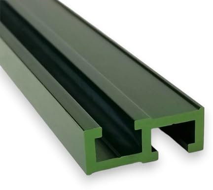 T-Track 91cm Perfil de aluminio invertido superior-inferior, Raíl compuesto por dos perfiles | Woodfan