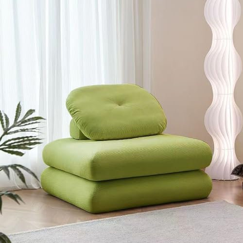 HOUSN Schlafsessel mit Bettfunktion, Gästesofa Mit Schlaffunktion klappbares Schlafsofa mit Verstellbarer Rückenlehne Klappbett, Sofabett mit Metallrahmen bis 150 kg belastbar,2,80 * 80 * 42CM