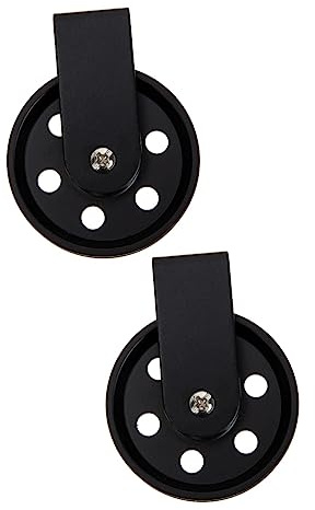 HOMSFOU 2stücke Schwarzes Vintage Rad Für Pendelleuchte Retro Lampenzubehör Langlebig Leicht Für -projekte Verleiht Ihrem Zuhause Einen Besonderen Charme