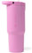 HydroJug Sport - Stainless Steel Tumbler with Straw, Vacuum Insulated, 32oz Leakproof Water Bottle, Ergonomic Design, Reusable, Dishwasher Safe, Rubber Base, Durable for Gym or Outdoors, Bubblegum